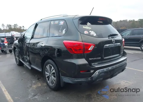 2017 Nissan Pathfinder S from USA, damaged, VIN 5N1DR2MMXHC629481